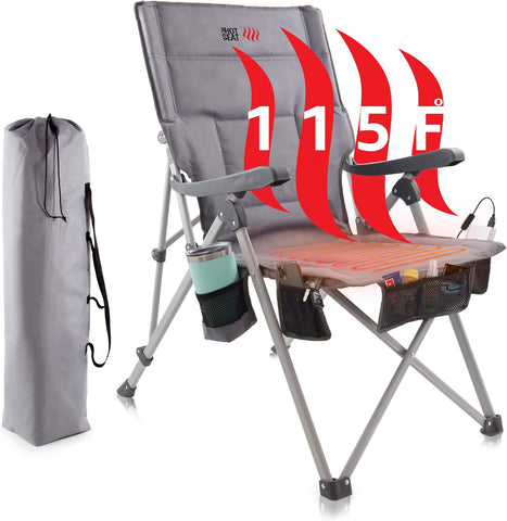 Heated Portable Camping Chair