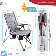 Heated Portable Camping Chair