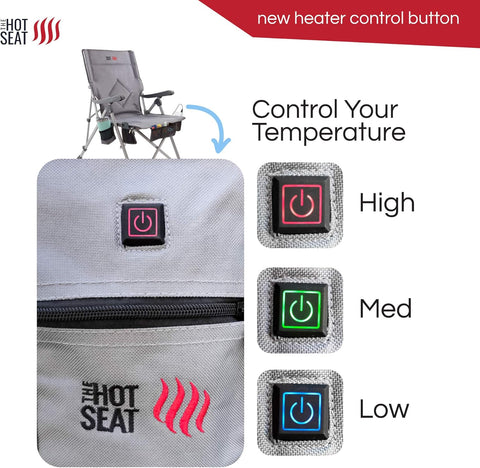 Heated Portable Camping Chair