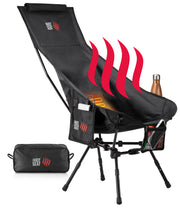 Heated High Back Ultralight Chair with Headrest