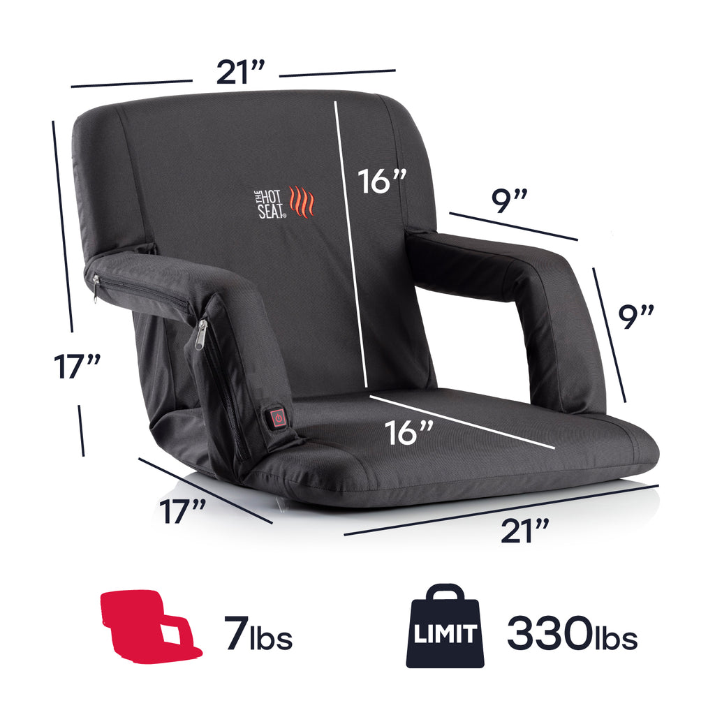 The Original Hot Seat, Portable Heated Stadium Seat - Pop Design Products