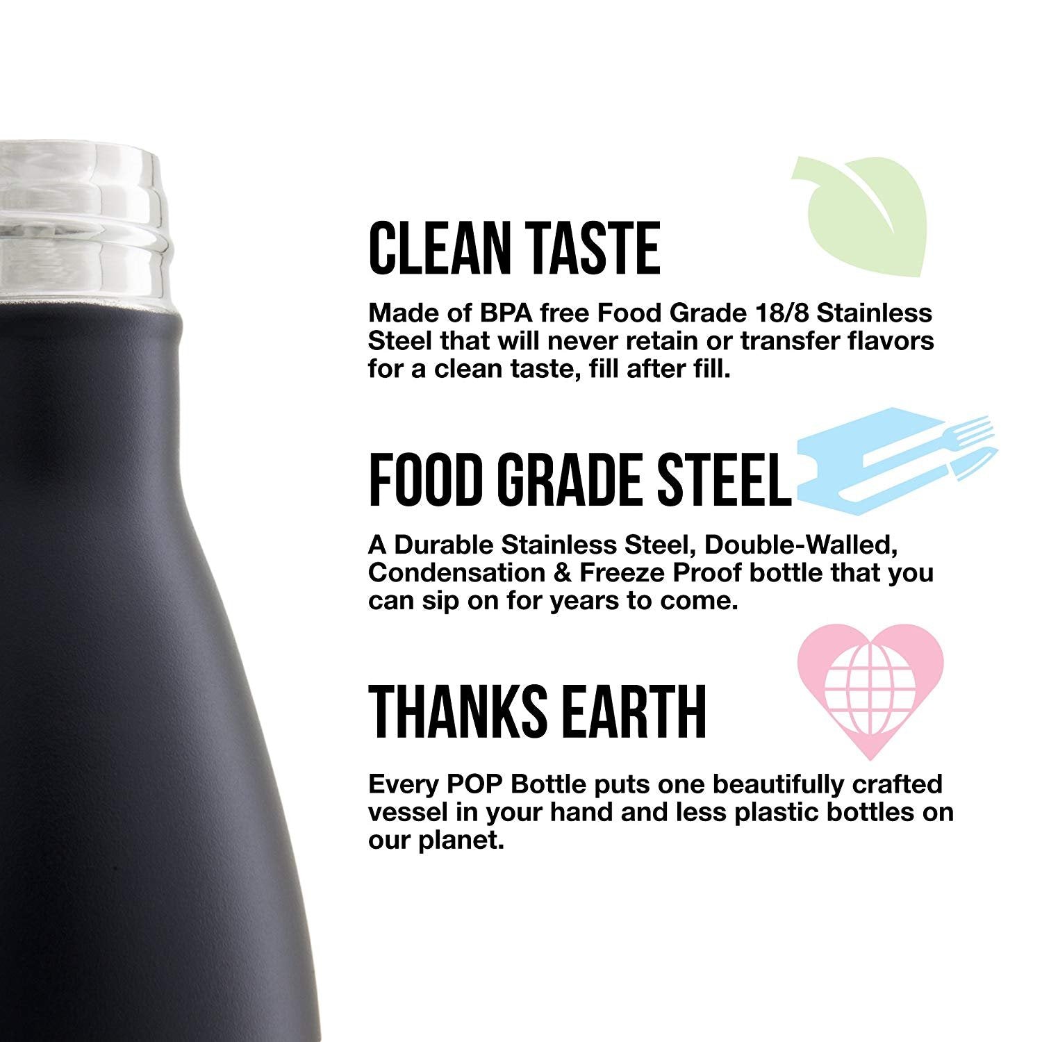 Pop Design Insulated Bottle - Pop Design Products