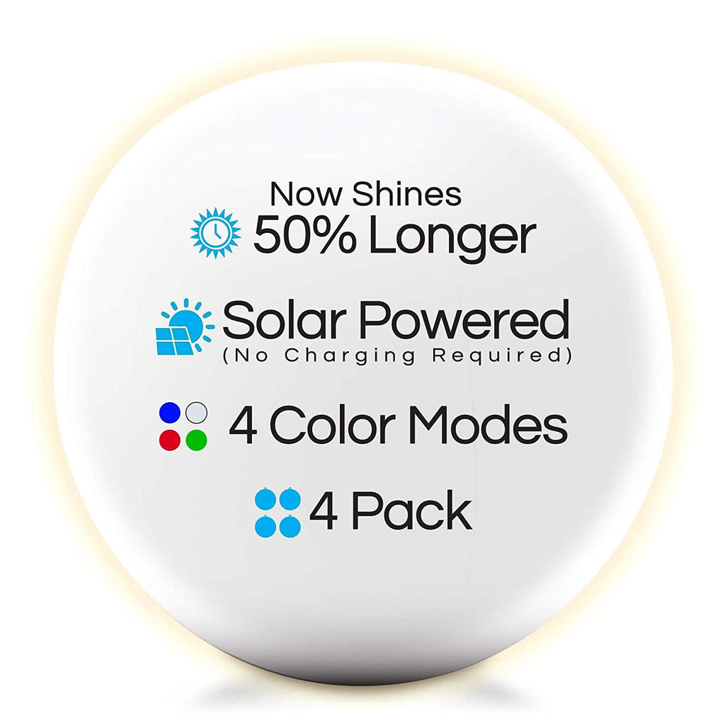 Inflatable Solar LED Balls - Pop Design Products