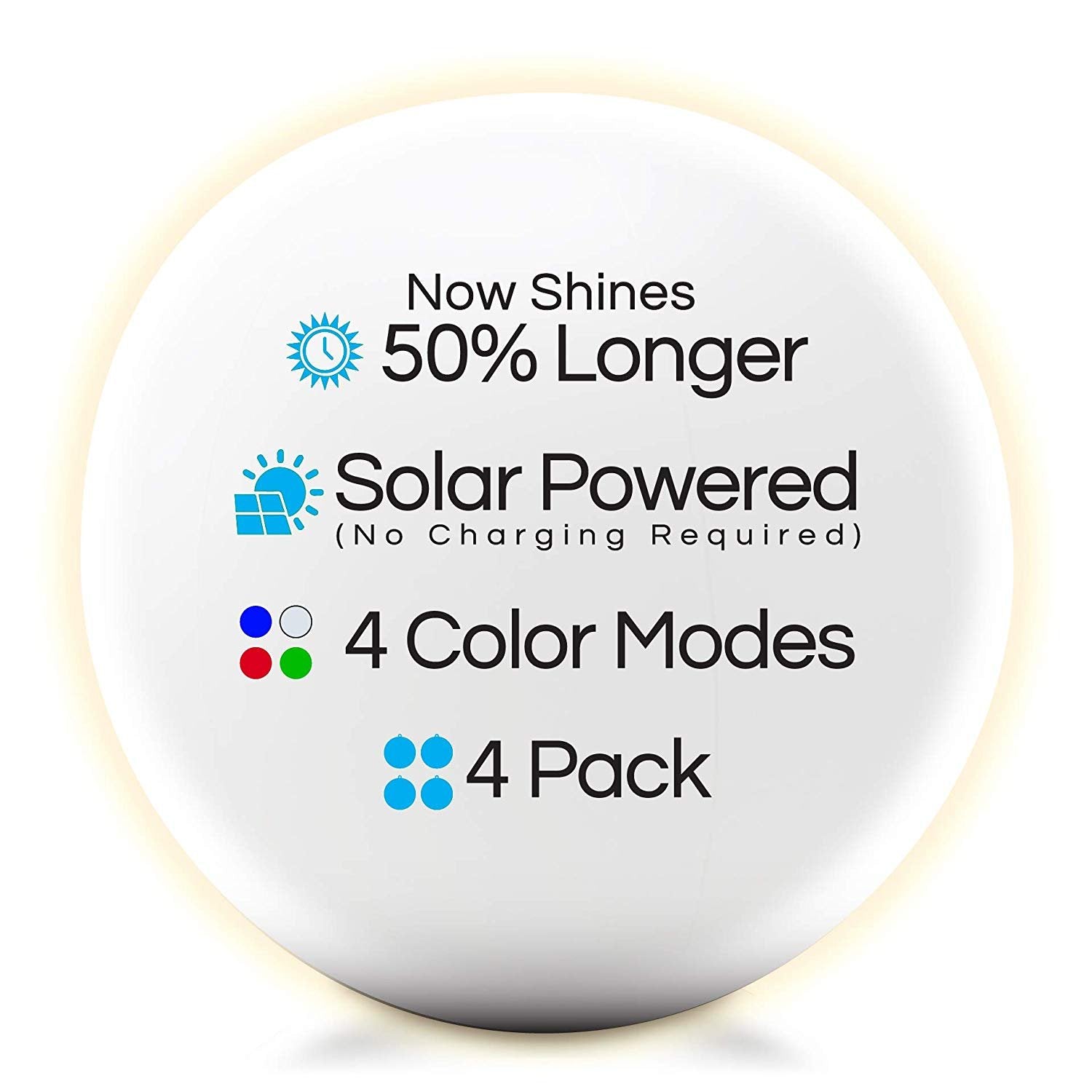 Inflatable Solar LED Balls - Pop Design Products